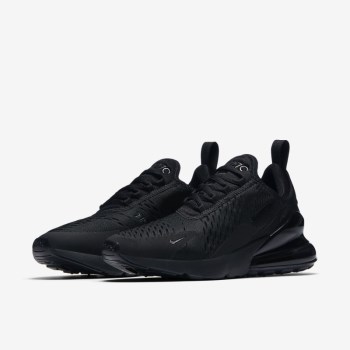 Nike Air Max 270 - Női Utcai Cipő - Fekete/Fekete/Fekete